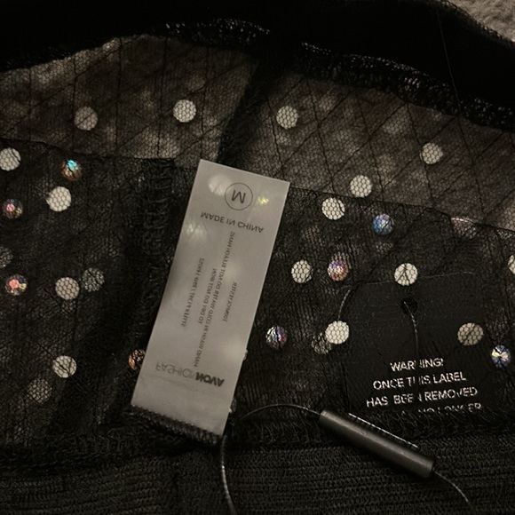 NWT fashion nova black sparkle party pants - Picture 7 of 7